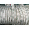 Cuerda química del PE de la cuerda de los PP de la cuerda de los PP de la cuerda del amarre de las cuerdas del PE 6-Strand